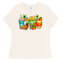 Bone mango farm fresh coffee cups Ladies Tee - Zillion Design Studio