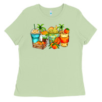Matcha mango farm fresh coffee cups Ladies Tee - Zillion Design Studio