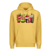 Antique Gold Mexico Coffee Cups Premium Hoodie - texasbilliewilder