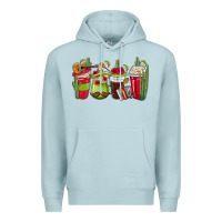 Blue Mist Mexico Coffee Cups Premium Hoodie - texasbilliewilder