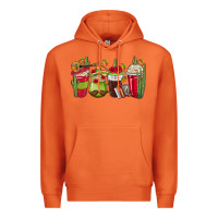 Carrot Mexico Coffee Cups Premium Hoodie - texasbilliewilder