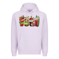 Lilac Mexico Coffee Cups Premium Hoodie - texasbilliewilder