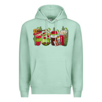 Seafoam Mexico Coffee Cups Premium Hoodie - texasbilliewilder