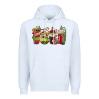 White Mexico Coffee Cups Premium Hoodie - texasbilliewilder