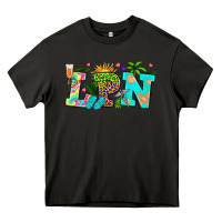 Asphalt summer lpn Heavy Core Tee - texasbilliewilder