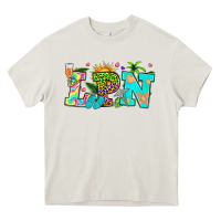 Cream summer lpn Heavy Core Tee - texasbilliewilder