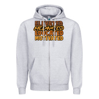 Heather Grey elevated melanated educated motivated Zipper Hoodie - NancyCooperArtShop