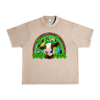 French Oak st patricks cow rainbow Urban Heavy Tee - Artiststas