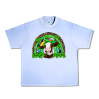 Grape Ice st patricks cow rainbow Urban Heavy Tee - Artiststas