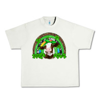 Pistachio st patricks cow rainbow Urban Heavy Tee - Artiststas