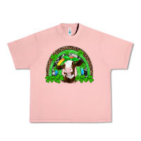 Salmon st patricks cow rainbow Urban Heavy Tee - Artiststas