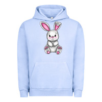 Pigment Grape Ice Cute bunny Easter Urban Hoodie - CowGirlArtShop