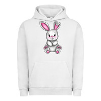 Pigment Lunar Rock Cute bunny Easter Urban Hoodie - CowGirlArtShop
