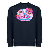 Navy back to school flowers kindergarten 3200x2400 Heavyweight Sweatshirt - AdoDesignShop
