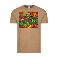Vintage Coffee mexican cacti Vintage Tee - Artiststas