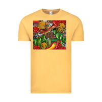 Vintage Mustard mexican cacti Vintage Tee - Artiststas