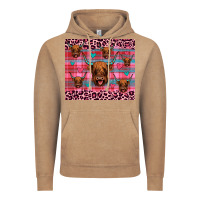 Vintage Coffee highland cow valentines Vintage Hoodie - JahusDesignShop