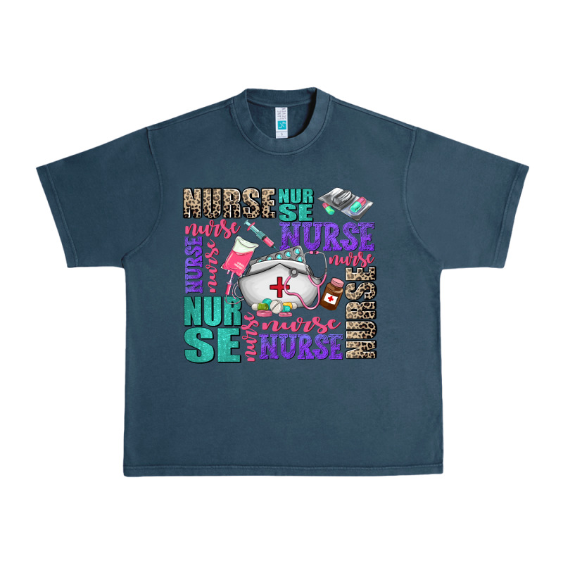 Nurse Nurse Nurse With Nurse Element Urban Heavy Tee by AdoDesignShop | Teevron