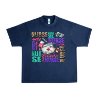 Navy nurse nurse nurse with nurse element Urban Heavy Tee - AdoDesignShop