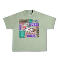 Oil Green nurse nurse nurse with nurse element Urban Heavy Tee - AdoDesignShop