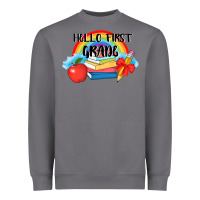 Storm back to school hello first grade 3200x2400 Heavyweight Sweatshirt - AdoDesignShop