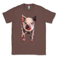 Chestnut pig Classic Tee - BarkalooDesign