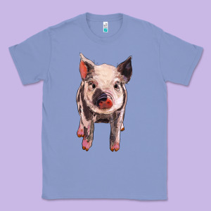 Pig Classic Tee Designed By Barkaloodesign