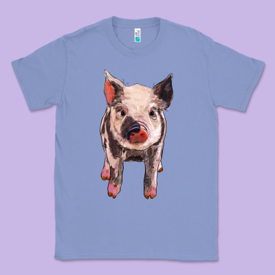 Pig Classic Tee Designed By Barkaloodesign