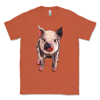 Copper pig Classic Tee - BarkalooDesign