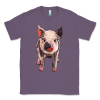 Lavender pig Classic Tee - BarkalooDesign