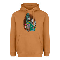 Meerkat Western Cowhide Cactus Heavyweight Hoodie - Bettercallsaul