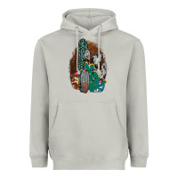 Moon Dust Western Cowhide Cactus Heavyweight Hoodie - Bettercallsaul
