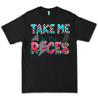 Black take me to the races Premium Tee - Zillion Design Studio