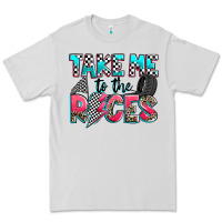 Dove Grey take me to the races Premium Tee - Zillion Design Studio