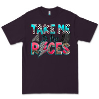 Plum take me to the races Premium Tee - Zillion Design Studio