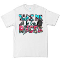 White take me to the races Premium Tee - Zillion Design Studio
