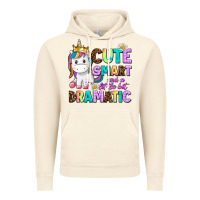 Vintage Artic cute smart and a little bit dramatic unicorn Vintage Hoodie - AdoDesignShop