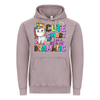 Vintage Zinc cute smart and a little bit dramatic unicorn Vintage Hoodie - AdoDesignShop