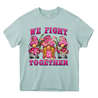 Arona we fight together breast cancer gnome Heavy Core Tee - BarkalooDesign