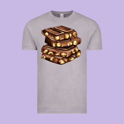 Nut And Chocolate Vintage Tee Designed By Adodesignshop