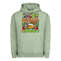 Pigment Oil Green Nacho average bus driver Mexico Urban Hoodie - HowdyJamesFarm