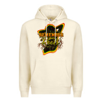 Sandshell remember your roots Premium Hoodie - NancyCooperArtShop