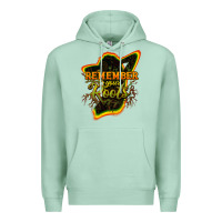 Seafoam remember your roots Premium Hoodie - NancyCooperArtShop