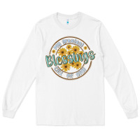 White my greatest blessing call me nana Long Sleeve Tee - MaliasSmallBusiness