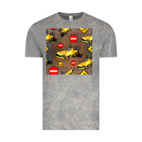 Cloud Rock asphalt paver seamless pattern Vintage Tee - BundleAndBundleShop