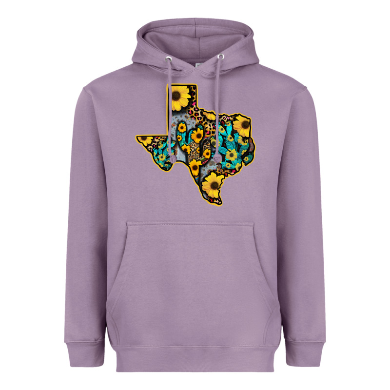 Western Texas Map Heavyweight Hoodie by Bettercallsaul | Teevron