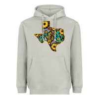 Moon Dust Western Texas Map Heavyweight Hoodie - Bettercallsaul