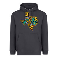 Smoke Western Texas Map Heavyweight Hoodie - Bettercallsaul