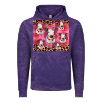 Cloud Purple calf valentines tumbler Vintage Hoodie - JahusDesignShop