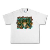 Lunar Rock leopard bull skull cactus sunflowers Urban Heavy Tee - AdoDesignShop
